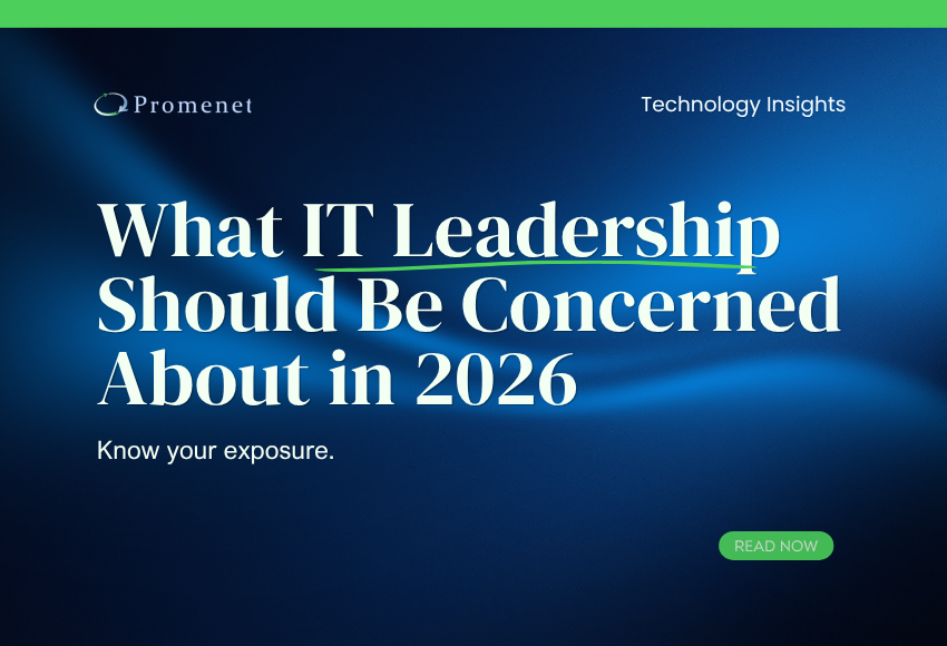 What IT Leadership Should Be Concerned About in 2026