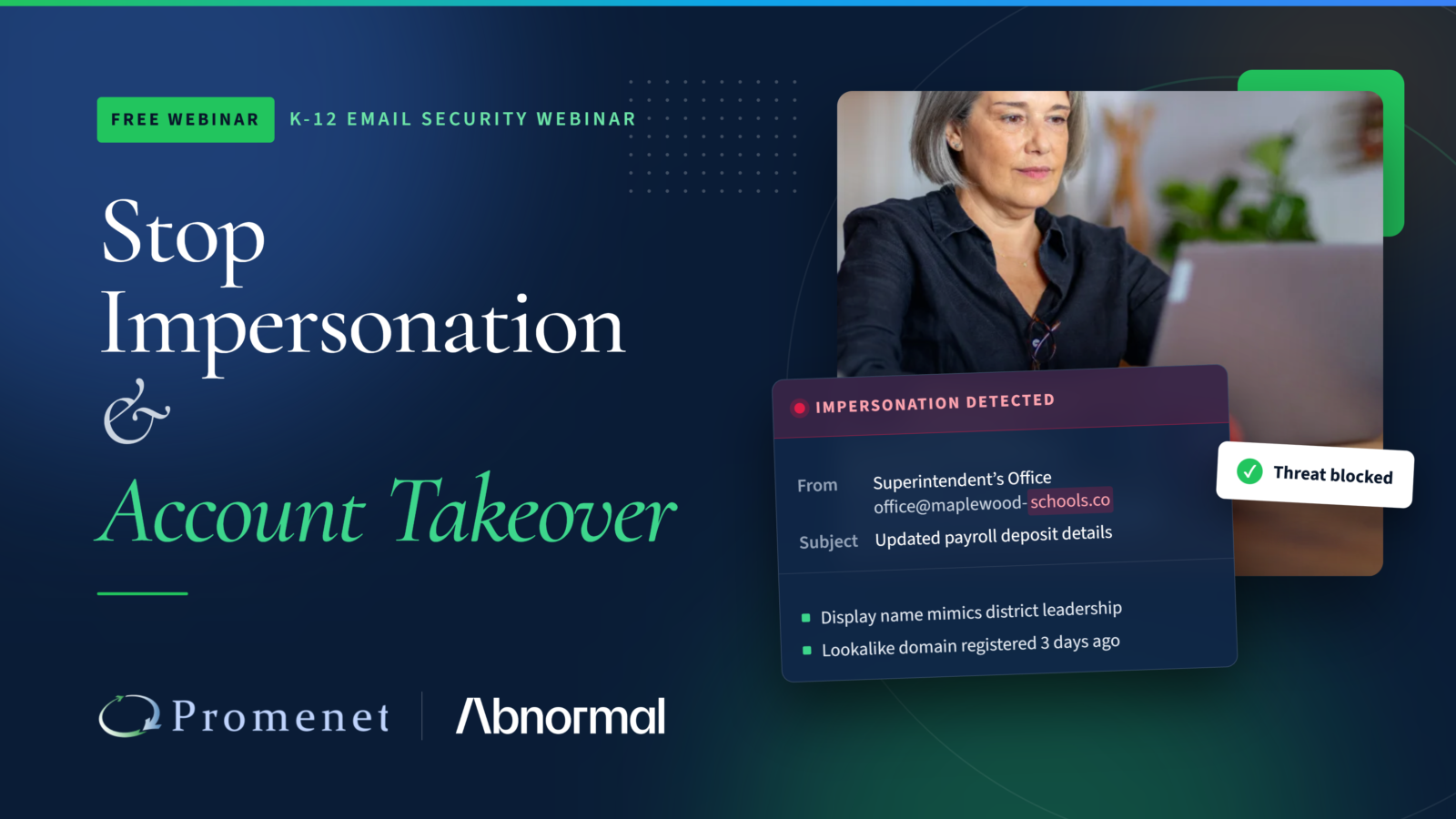 K–12 Email Security Webinar: Stop Impersonation & Account Takeover